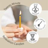 Happiness 20 minute candle set