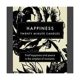 Happiness 20 minute candle set