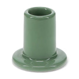 Ceramic Tube Candle Holder - Khaki