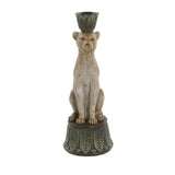 LEOPARD CANDLE HOLDER