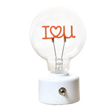 I Love You  Led Decoration with Batteries D8 H13.2cm
