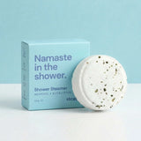 Pastel Blue 'Namaste in the shower' Shower Steamer, made with 100% natural ingredients.