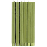 Olive Green Eco Dinner Candles