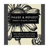 Pause & Reflect 20 minute candle set