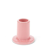 Ceramic Tube Candle Holder -Pink