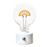 Rainbow Led Decoration with Batteries D8 H13.2cm