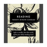 Reading 20 minute candle set