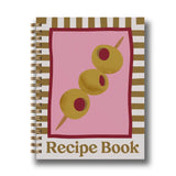 Olive Recipe Journal | A5 Spiral Hardcover Recipe Book