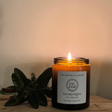 Sacred Nights - Nutty & Sweet  Single Wick Candle 180ml