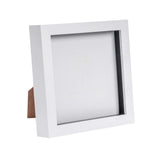 Box Photo Frame - 6x6 - White