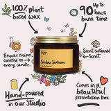 Sicilian Sunbeam Candle Large Double Wick 500ml 90 hr burn time