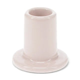 Ceramic Tube Candle Holder - Taupe