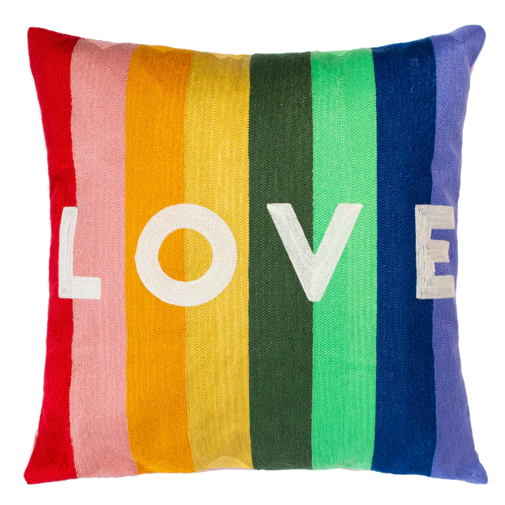 LOVE Needlepoint Cushion