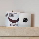Brownstone Woodsmoke & Amber Boxed Candle